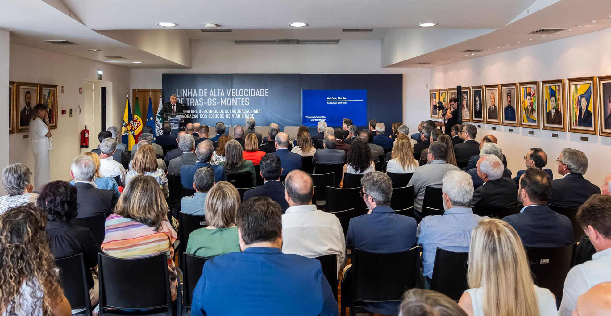 NOVA LIGAÇÃO FERROVIÁRIA PORTO – VILA REAL – BRAGANÇA | ASSINADO ACORDO PARA ESTUDOS DE VIABILIDADE